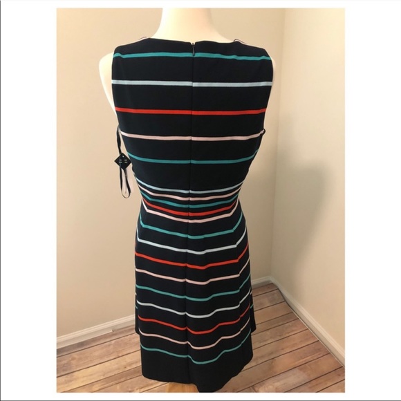 🦋 NWT Sandra Darren for Dress barn fit and flare scuba - Picture 6 of 12